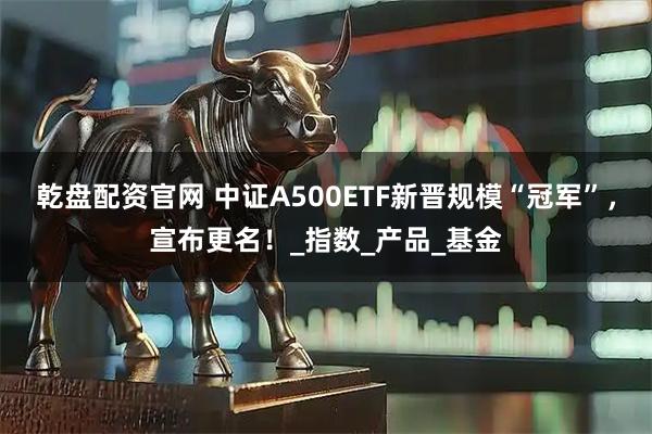乾盘配资官网 中证A500ETF新晋规模“冠军”，宣布更名！_指数_产品_基金