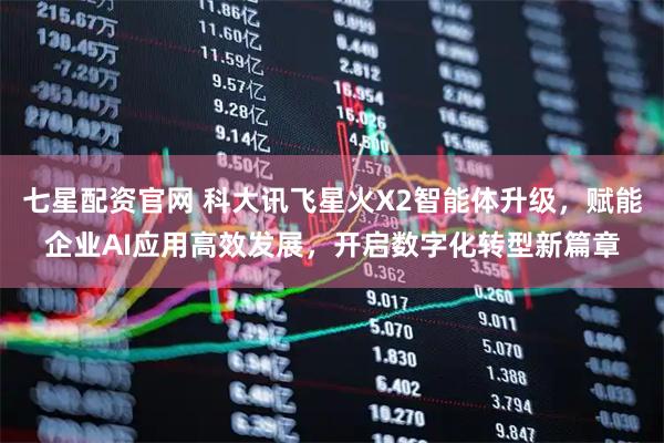 七星配资官网 科大讯飞星火X2智能体升级，赋能企业AI应用高效发展，开启数字化转型新篇章